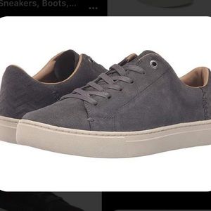 Like New Toms Gray Suede Lenox Sneakers 6.5